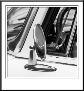 1956 Studebaker Closeup - Door Mirror and Wind Wing