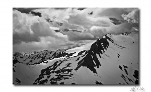 Aerial View Of Mountains Above Juneau, Alaska