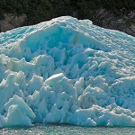 An Iceberg in Tracy Arm Near Juneau, Alaska