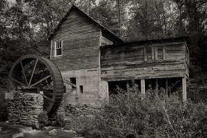 Old Mill Monochrome